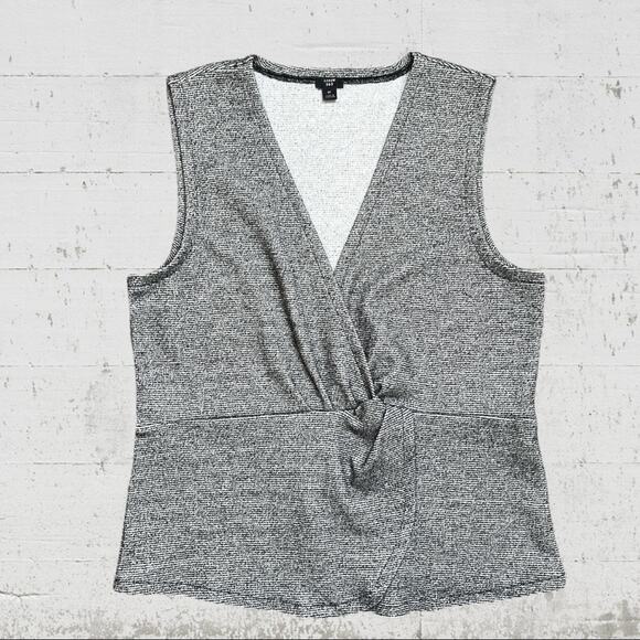 J. Crew 365 Bouclé Peplum Top Style J7990 Size Medium Office Siren - Picture 5 of 10